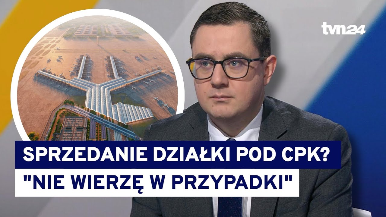 Afera wok&oacute;ł sprzedaży działki pod CPK. 
