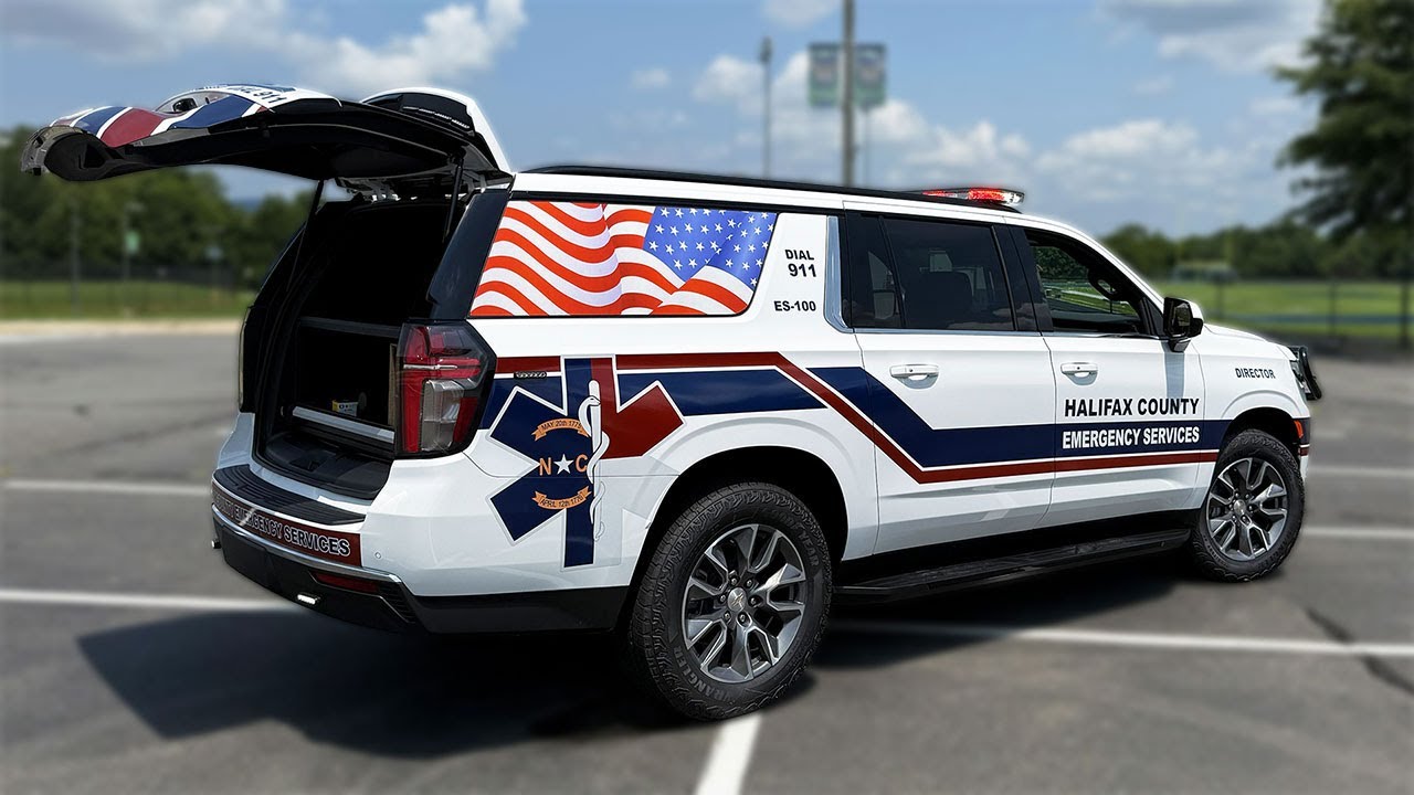 Response-Ready Custom Chevy Suburban | Full Build Tour | Halifax County Emergency Services