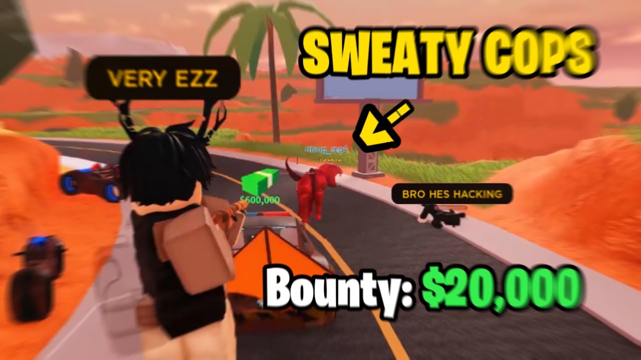 Jailbreak SWEATY COPS are INSANE..