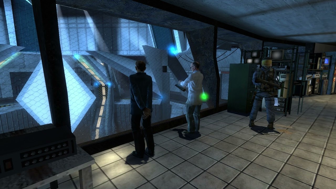SCP SL main menu loop but another bad GMod scene is in the background