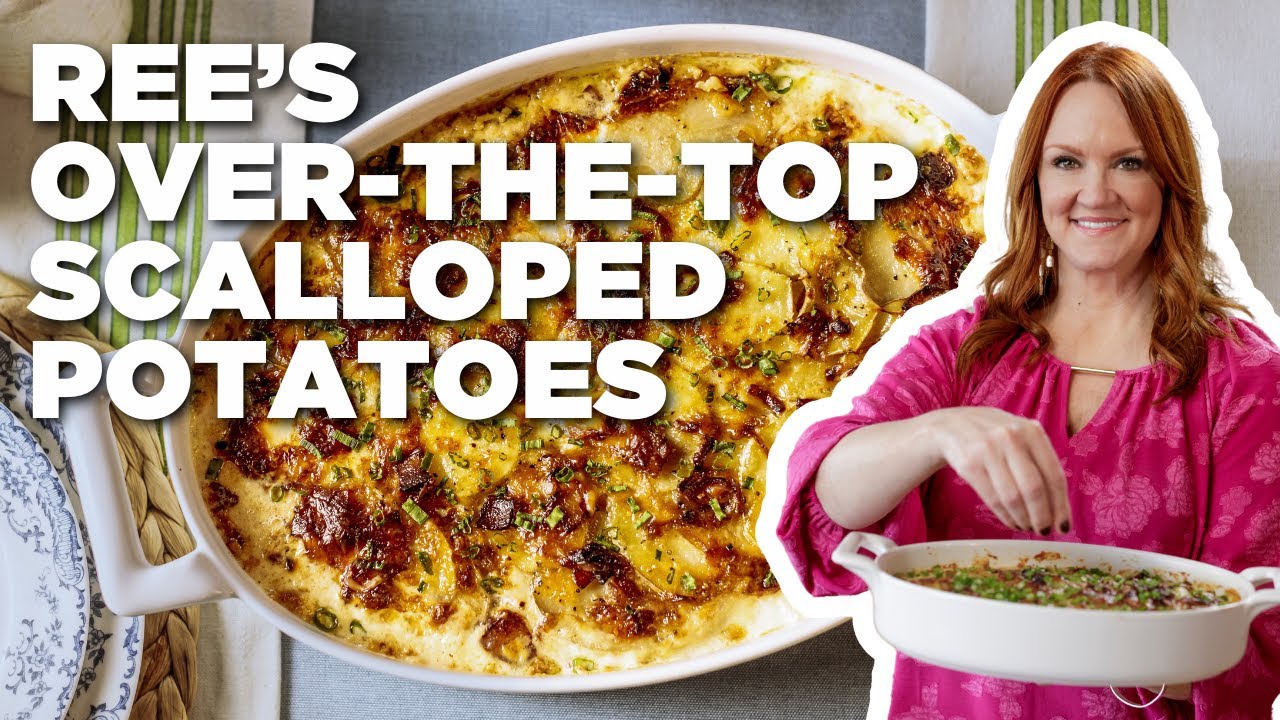 Ree Drummond's Over-The-Top Scalloped Potatoes | The Pioneer Woman | Food Network