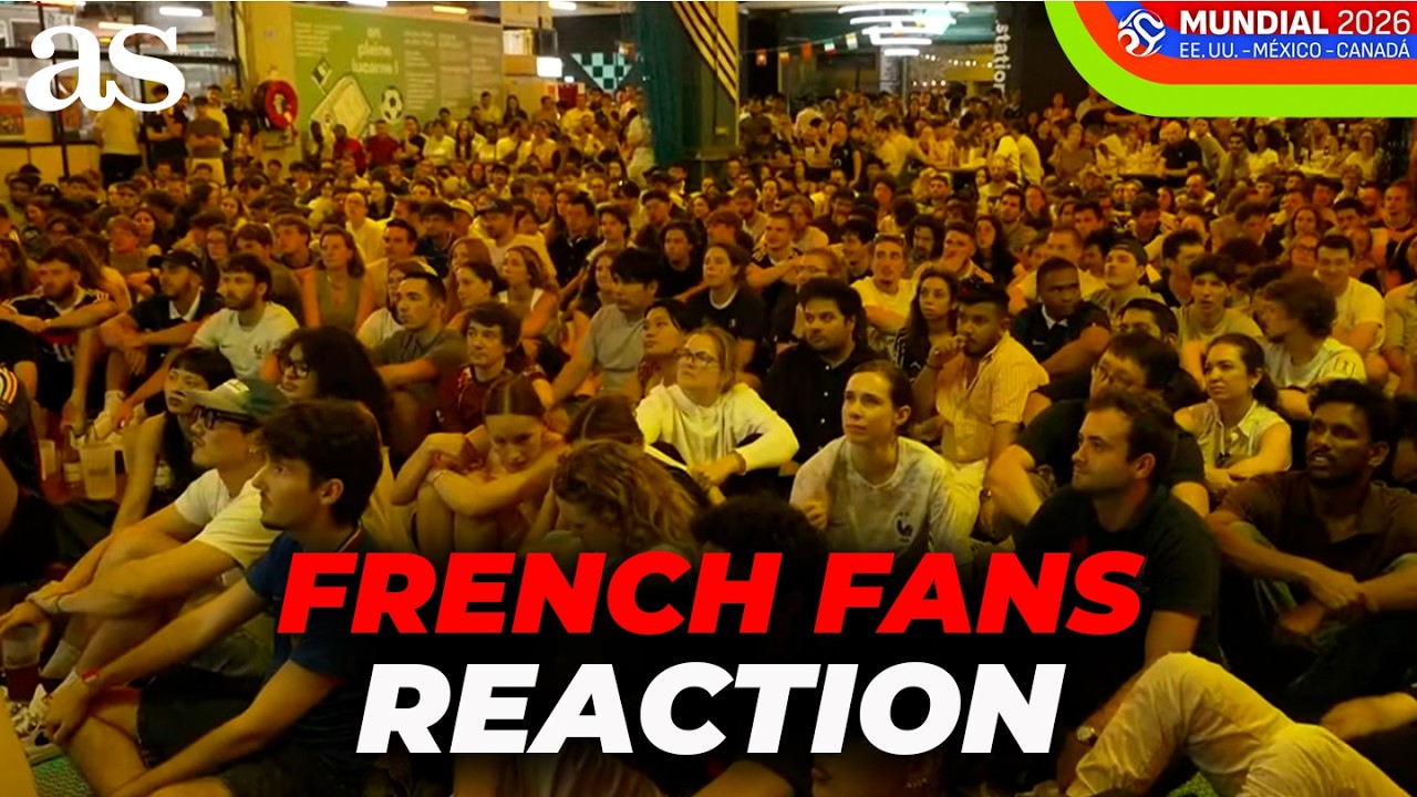 🔴 LIVE | French fans&rsquo; reaction to France vs Sweden