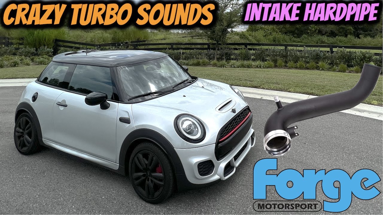 Воздухозаборник Mini Cooper Forge Motorsports Hardpipe // Громкий звук турбонаддува