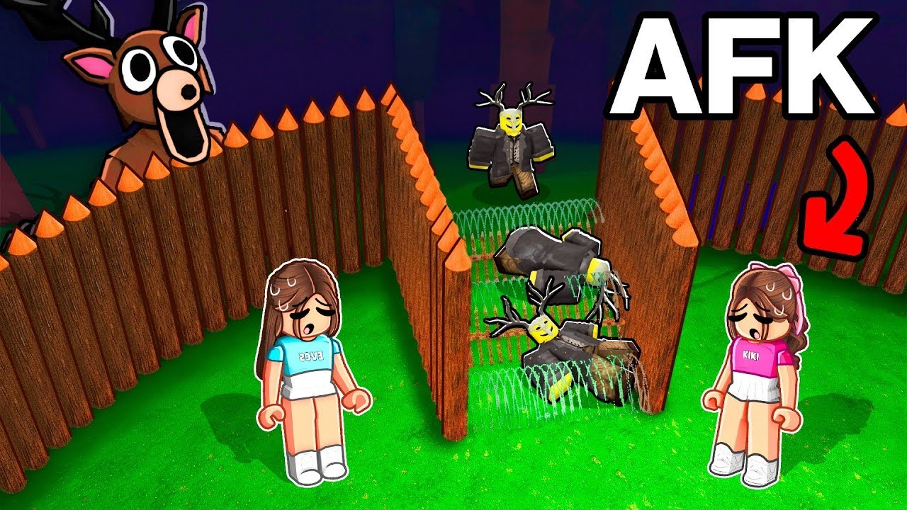 Building The STRONGEST AFK BASE with my SISTER in 99 Nights in the Forest!