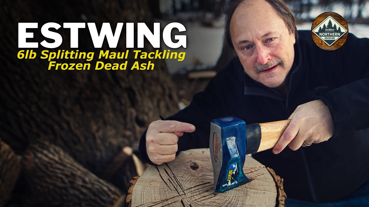 Estwing 6lb Splitting Maul Review | Can a Cheap Maul Handle Winter Wood?