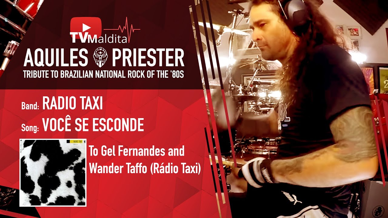 TVMaldita Presents: Aquiles Priester playing the song Você Se  Esconde  - A Tribute to Gel Fernandes
