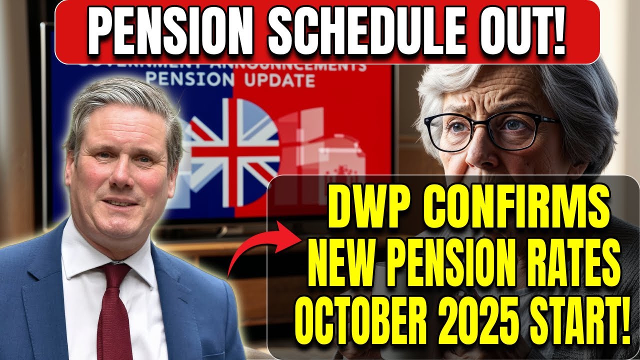 UK Pension Update: DWP Confirms New Rates & Payment Schedule Starts October 2025