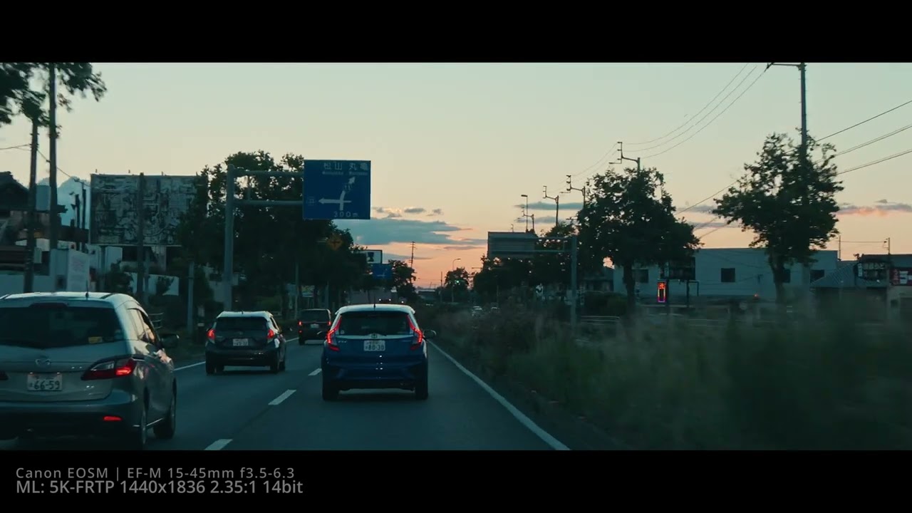 Canon EOS-M vs FUJIFILM X-H1 | DNG vs F-Log