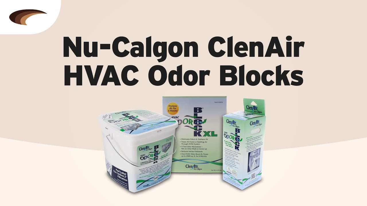 Блокировщики запахов ClenAir HVAC от Nu-Calgon