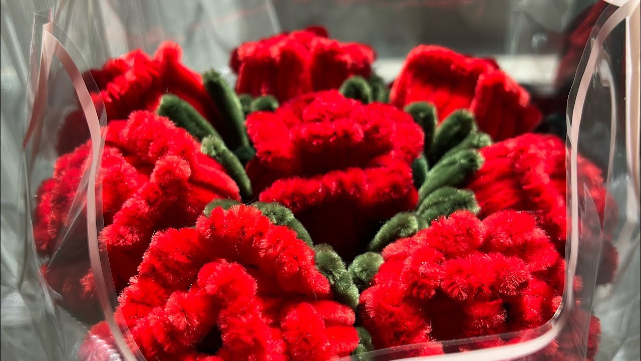 ep.1 สอนทำดอกกุหลาบจากลวดกำมะหยี่🌹