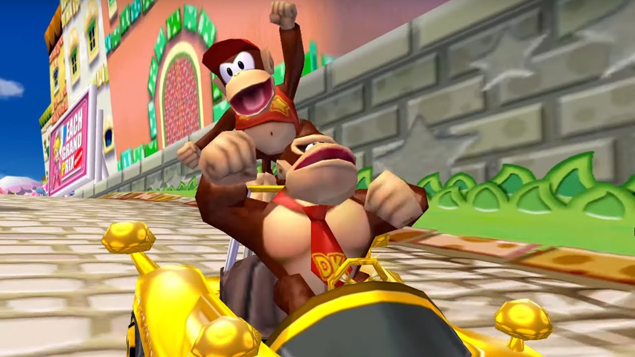 Mario Kart: Double Dash!! - 50cc Mushroom Cup Grand Prix (Donkey Kong and Diddy Kong)