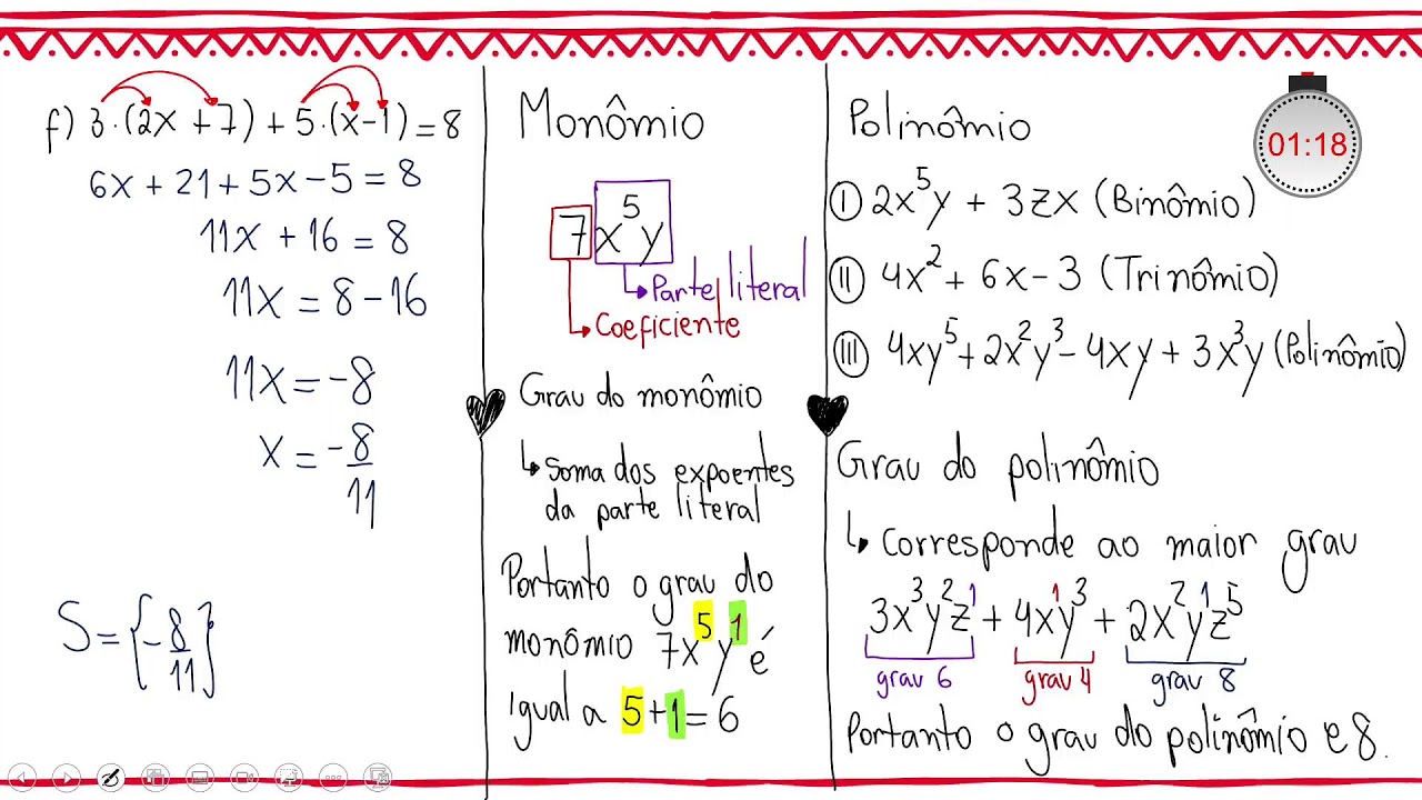 🔴 TARDE - MATEMÁTICA 01 - 09.02.26 - 1ª Série - AULA 01