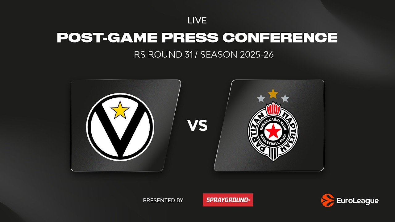 EUROLEAGUE R31 25/26 | POST GAME PRESS CONFERENCE VIRTUS BOLOGNA-PARTIZAN MOZZAR BET