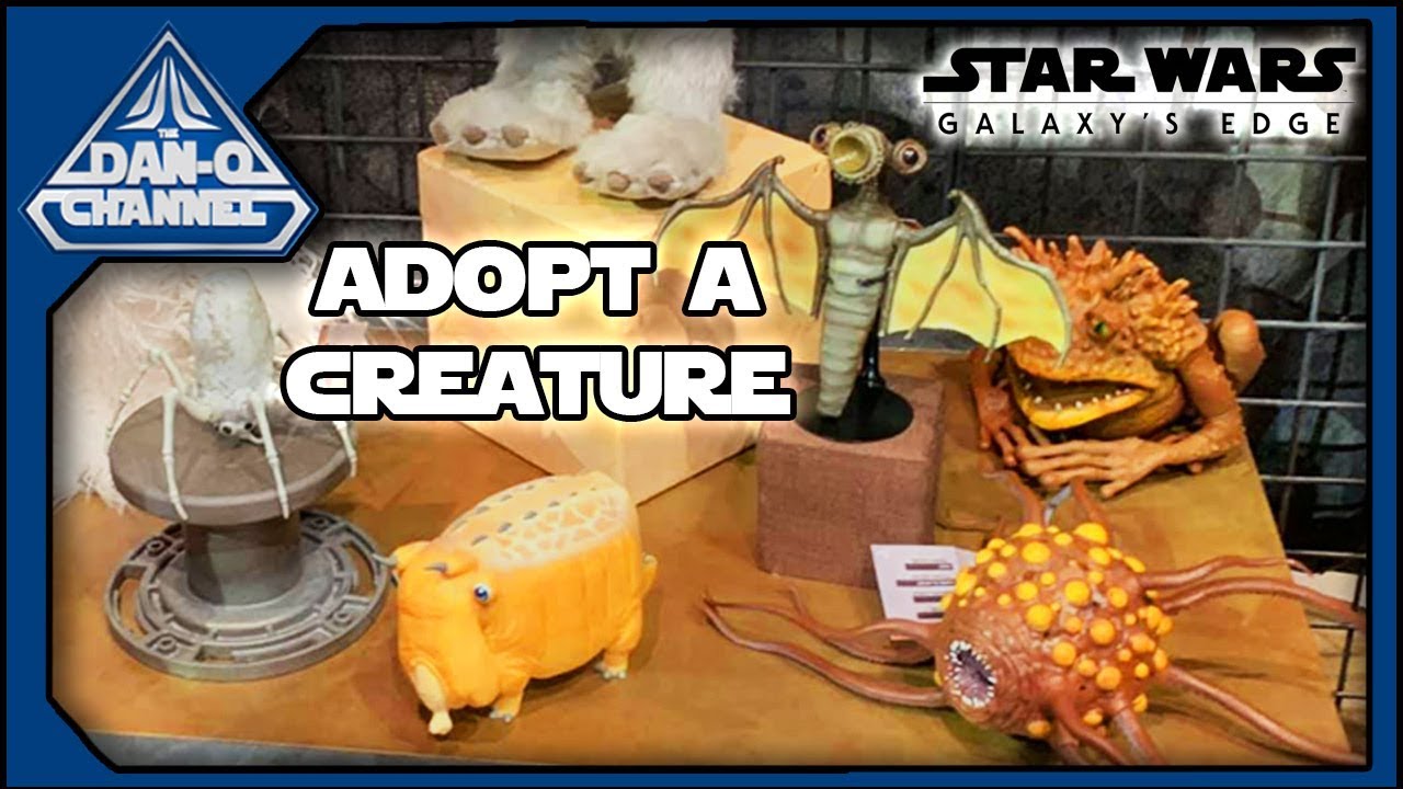 Adopt a Creature at Galaxy's Edge Creature Stall - Star Wars Disney Parks
