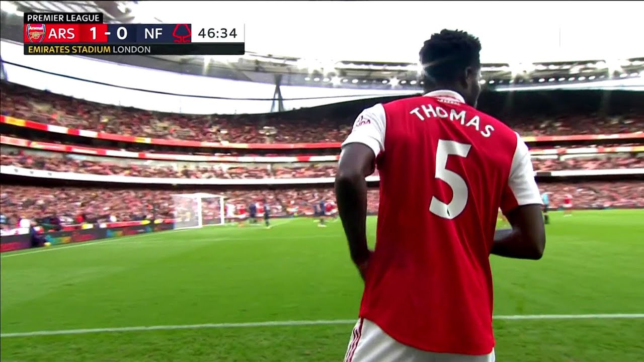 Thomas Partey vs Forest 🇬🇭 (30/10/2022) w/commentary