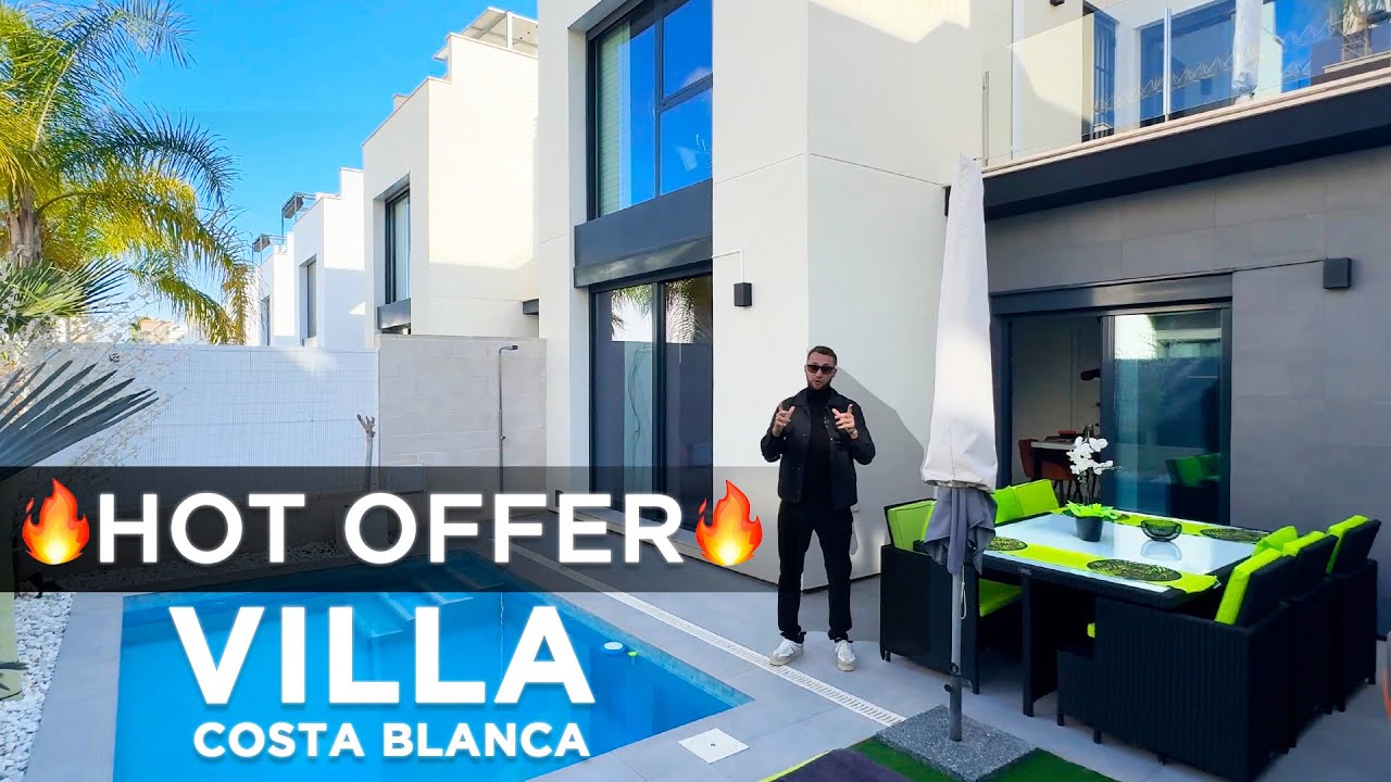 Villa in Spain 🌊🌴 Modern villa for sale on the Costa Blanca