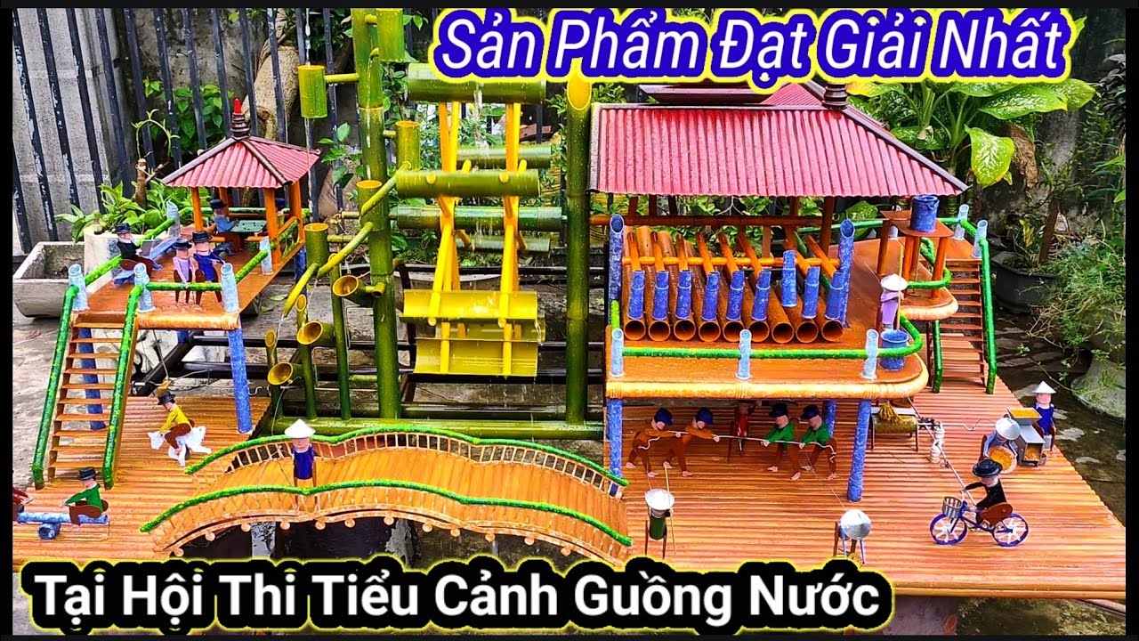 [ TIỂU CẢNH ] Ra Mắt Bộ Sản Phẩm Đứng Đầu Top // Launched Top Product Set waterwheel miniatures