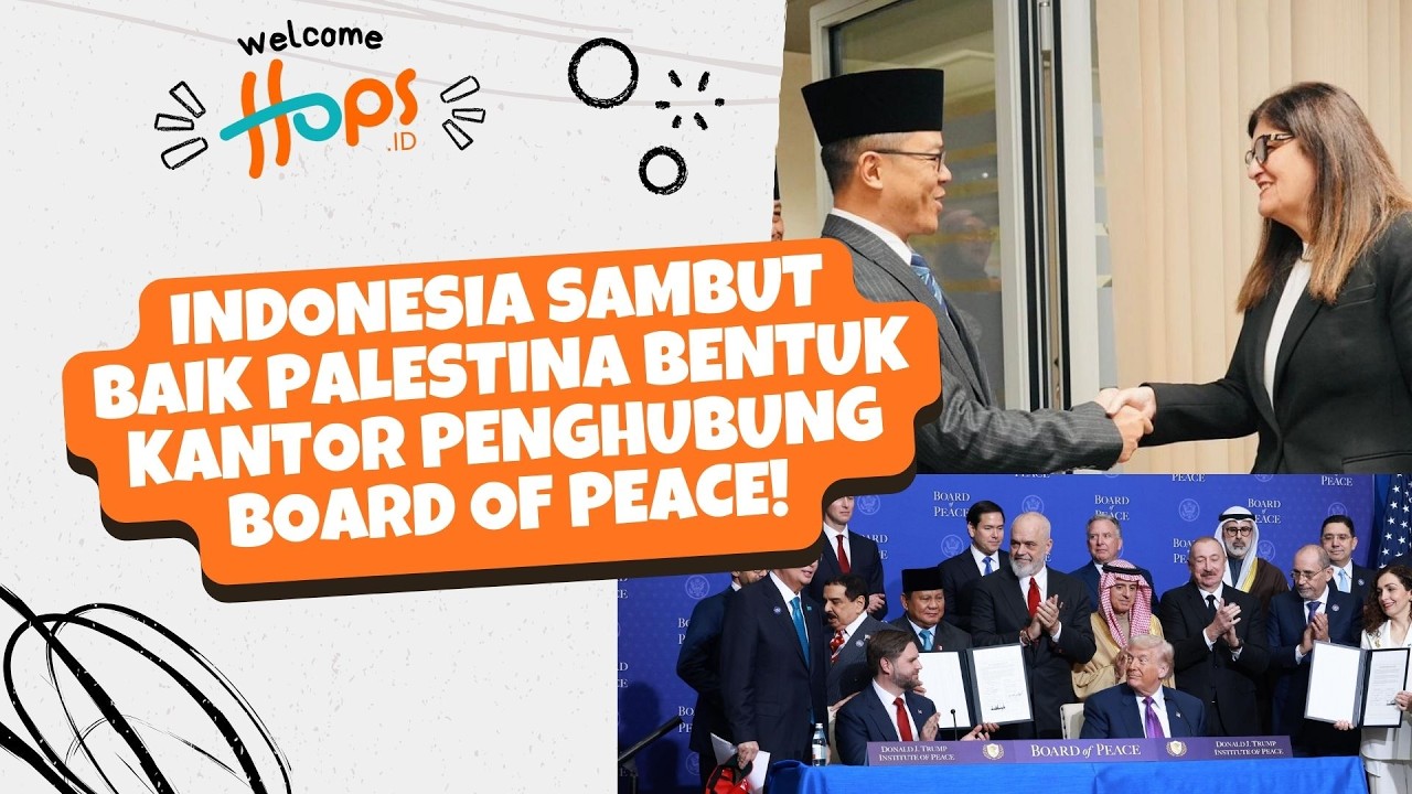 Sejarah! Indonesia Resmi Sambut Kantor Board of Peace Palestina