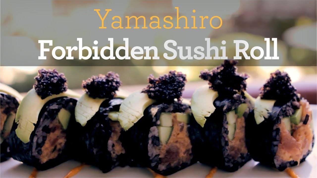 Forbidden Sushi Roll - Inside My Kitchen