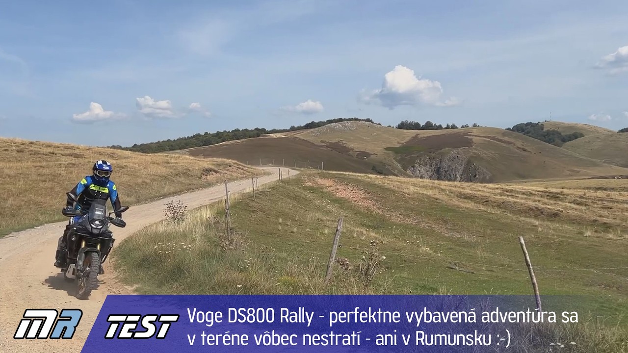 Voge DS800 Rally - perfektne vybaven&aacute; advent&uacute;ra sa v ter&eacute;ne nestrat&iacute; - ani v Rumunsku - motoride.sk