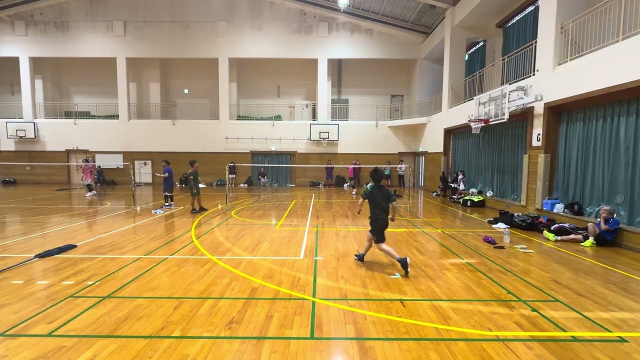 沖縄県実業団バドミントン選手権大会🏸男子シングルスAクラス準々決勝2026.2/21