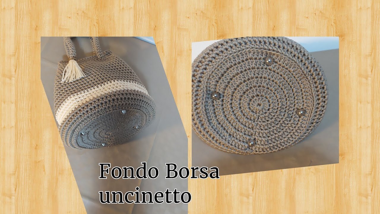 Fondo borsa Uncinetto Tondo/crochet bag