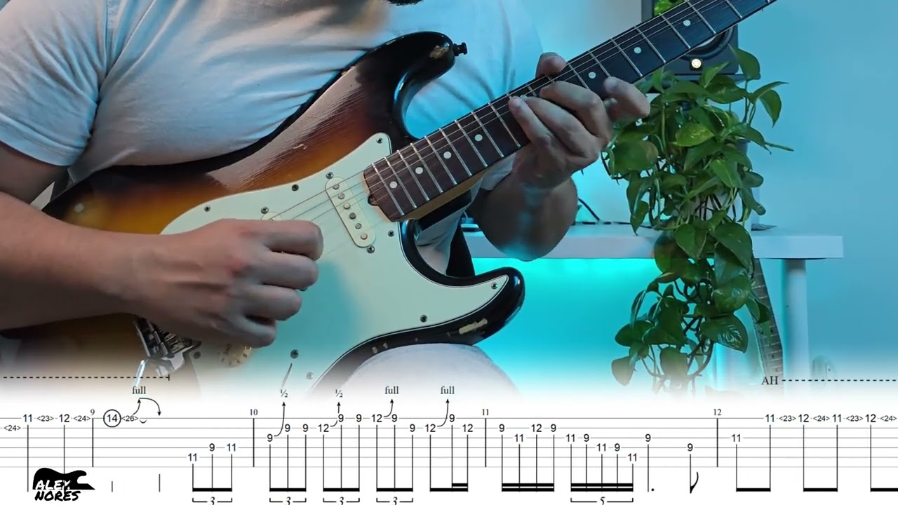 Eric Johnson - S.R.V - Guitar solo with Tabs