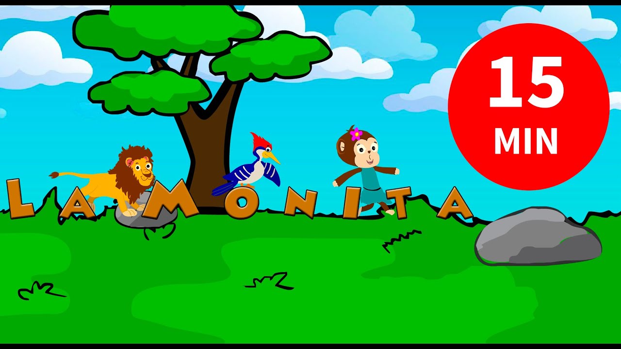 La Monita y sus amigos ♫ Enganchado de canciones ♫ Canciones Infantiles
