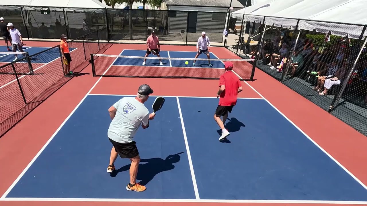 Bronze Medal Match; MEN'S AGE: 55-59 Pickleball - US OPEN 2024