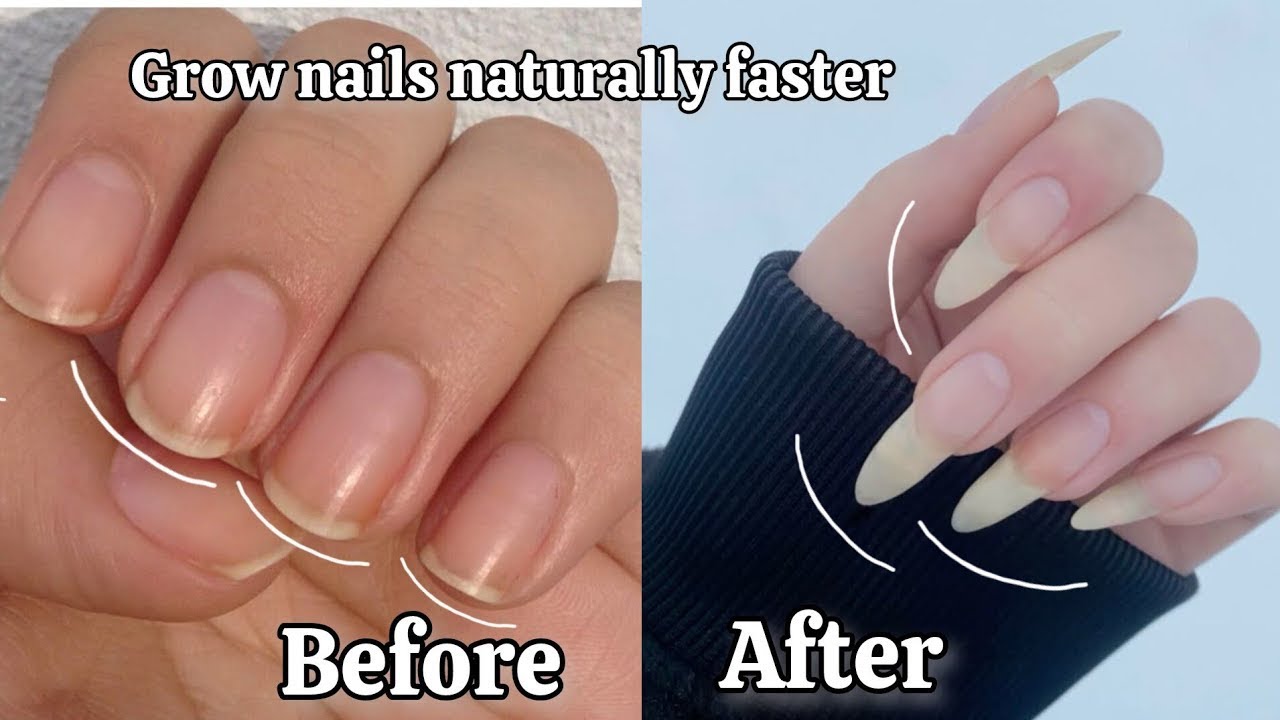 Nail Goals Achieved: Grow Long, White & Strong Nails FAST (Natural Routine!)