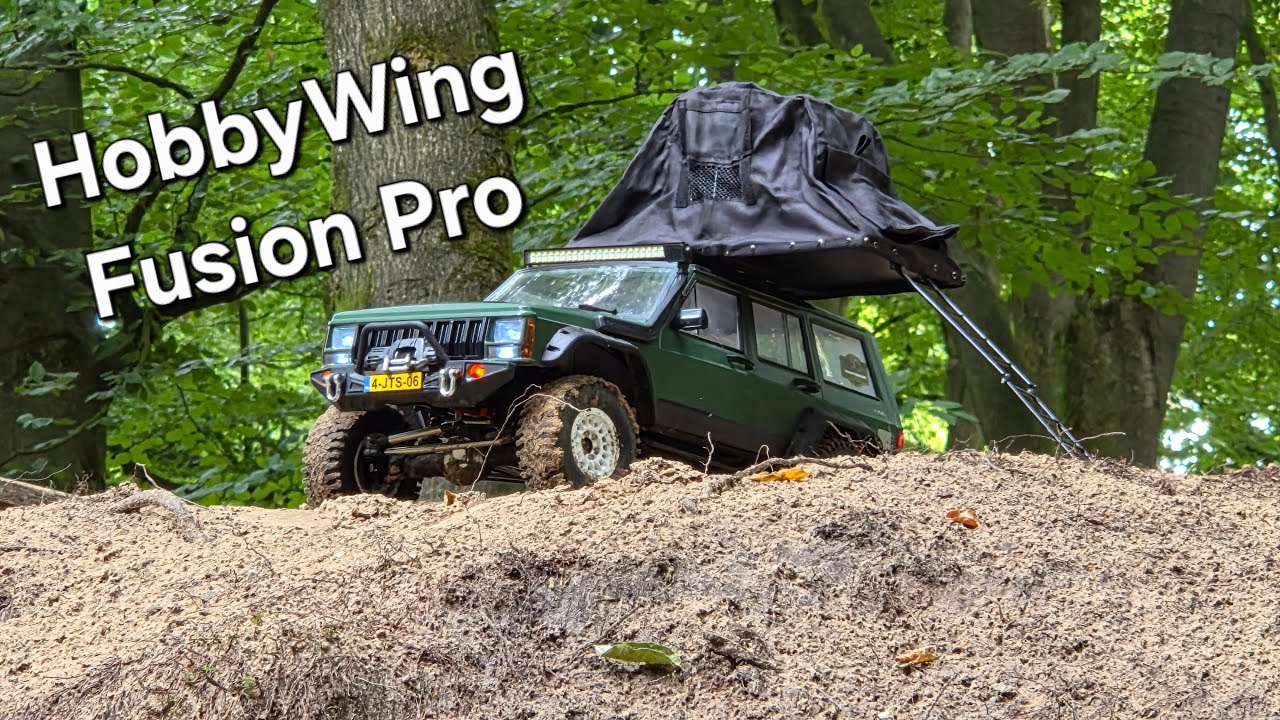 Установка HobbyWing Fusion Pro в мой кастомный Jeep Cherokee XJ