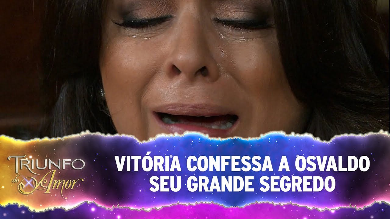 Vitória confessa a Osvaldo seu grande segredo l Triundo do Amor - (23/12/2020)