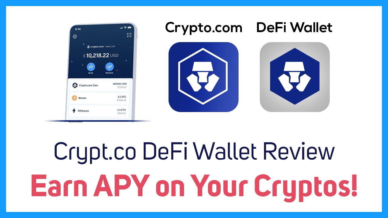 Crypto.com DeFi Wallet Review - Transfer Your Cryptos And Earn APY! ( Passive Income )