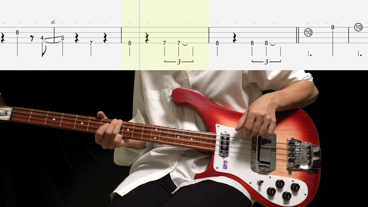 Bass TAB : Michelle - The Beatles