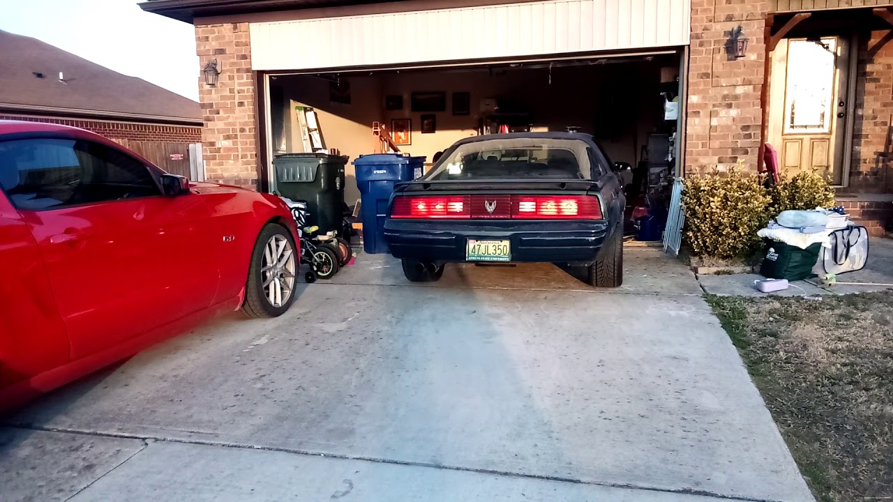 Turbo 3.4L V6 Third Gen Firebird Exhaust cutout.