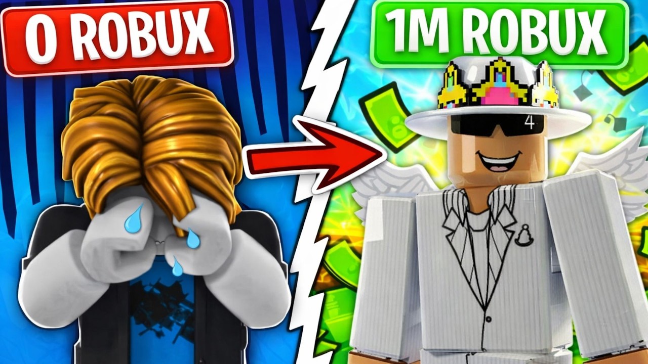 Как я заработал 1 000 000 Robux за 2 года!