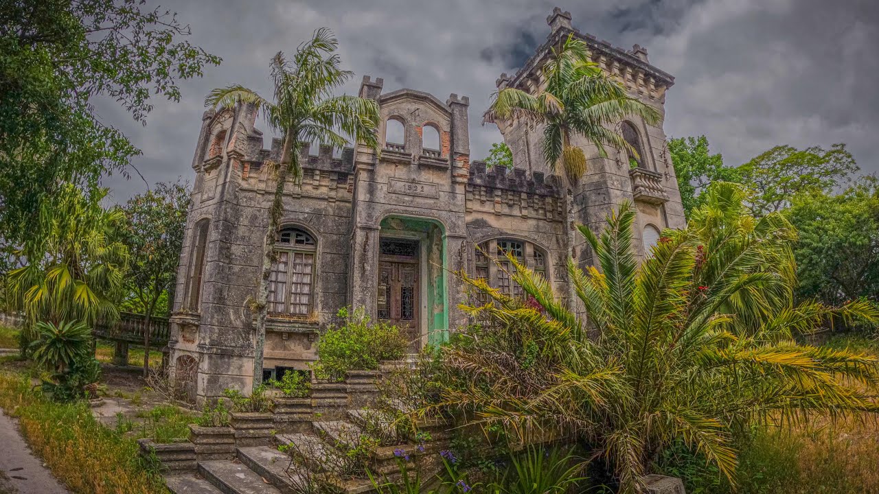 IMENSO CASTELO DE CONTO DE FADAS ABANDONADO DE 1922
