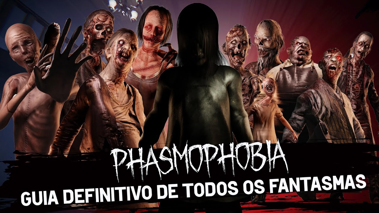 APRENDA A IDENTIFICAR TODOS OS FANTASMAS de PHASMOPHOBIA! - PHASMOPHOBIA #34