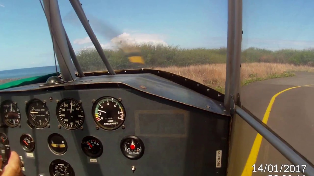 ULM - Décollage à Cambaie Saint Paul - Ile de la Réunion