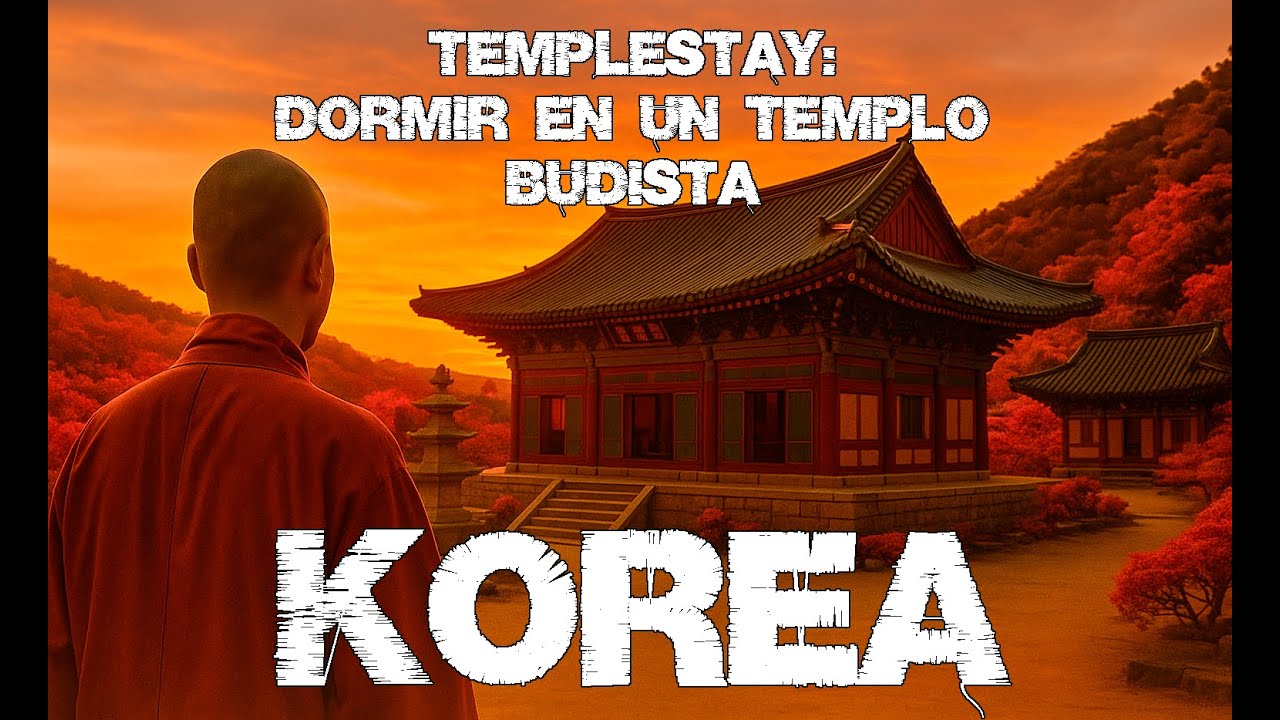 KOREA Ep. 6 -  Dormí en un Templo Budista 🇰🇷 | Mi experiencia en el Donghwasa Templestay