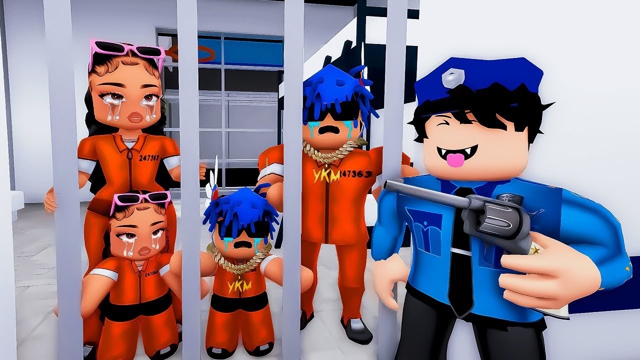 My FAMILY Got Arrested By CREEPY COPS For 24 Hours.. (Berry Avenue)