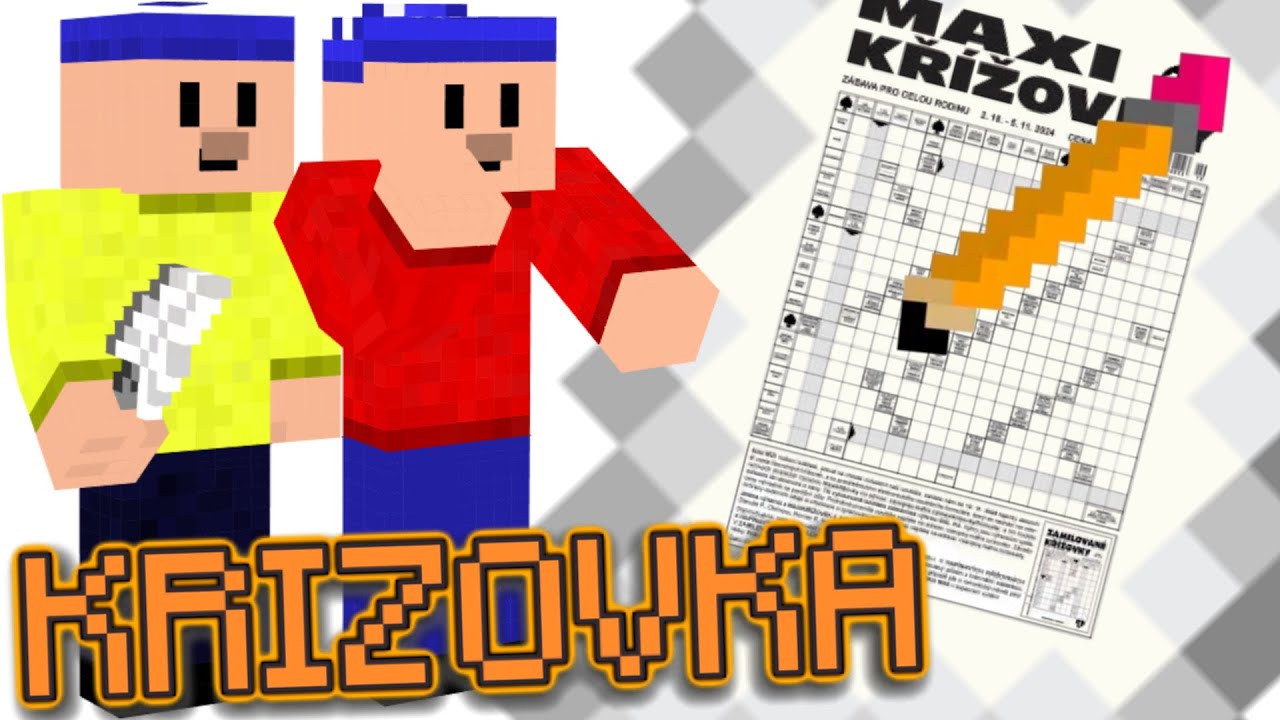 PAT A MAT V MINECRAFTU! | Křížovka