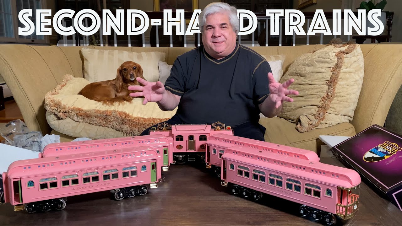 Second-Hand Trains: MTH Tinplate 408E and State Car Passenger  Set