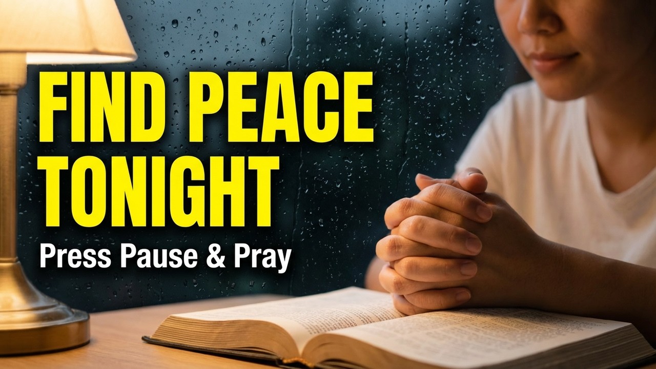 Чувствуете себя измотанными и встревоженными? Помолитесь об этом перед сном.