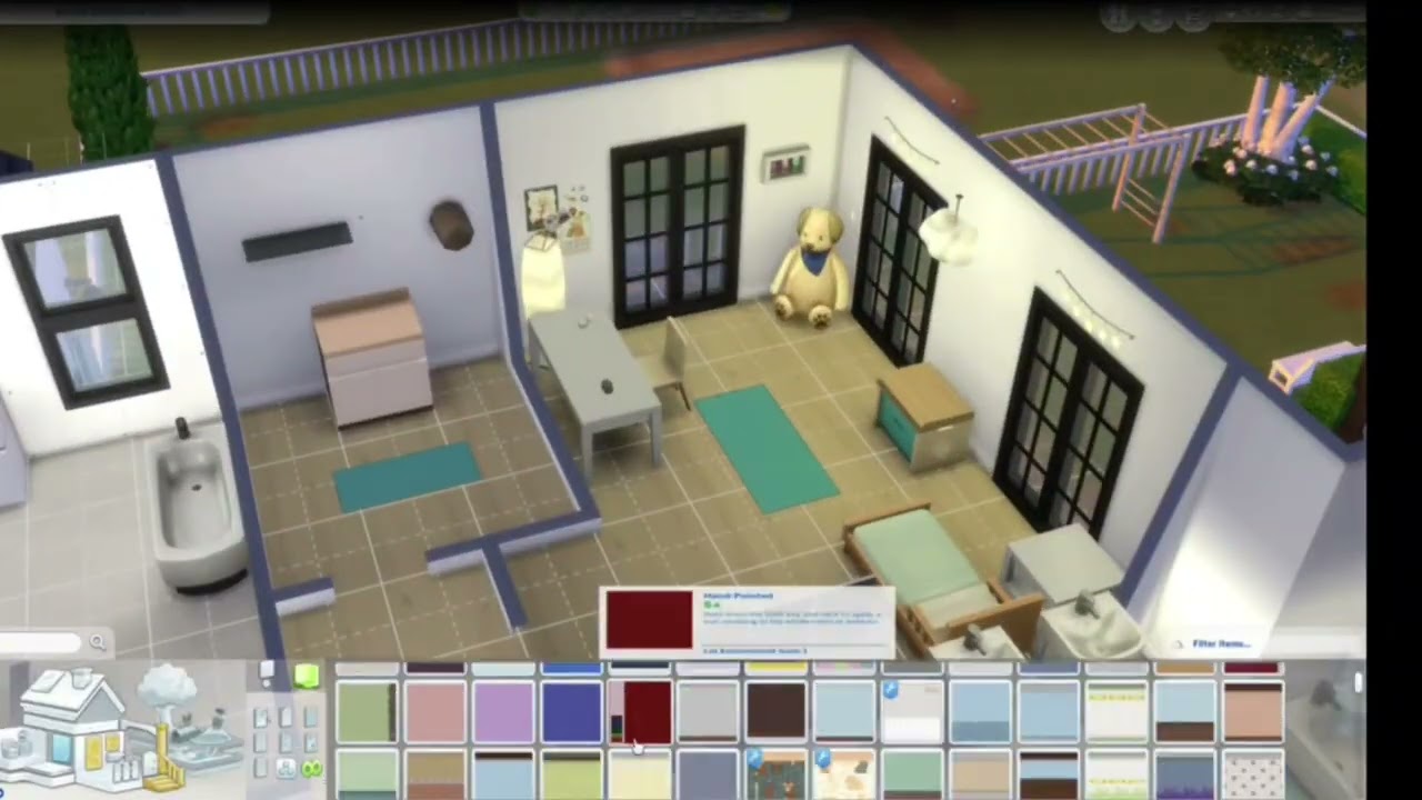 Edit a Sims 4 house with me. ❗️Disclaimer❗️ Used mods and packs.