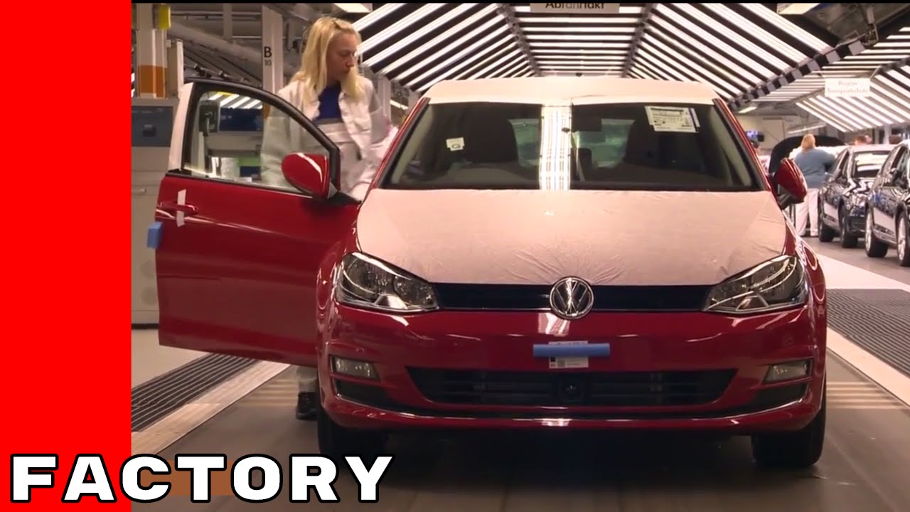 2017 VW Golf Production Factory Plant