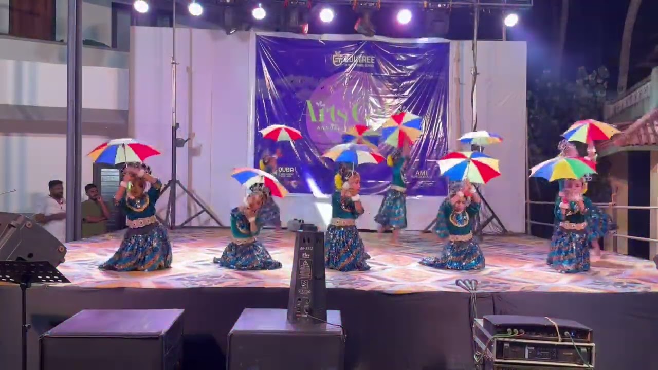 Arts Gala 2k25 Group Dance Rain Rain