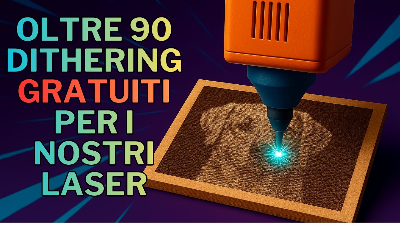 Tutti i dithering che ti servono - gratis per incidere con i nostri laser