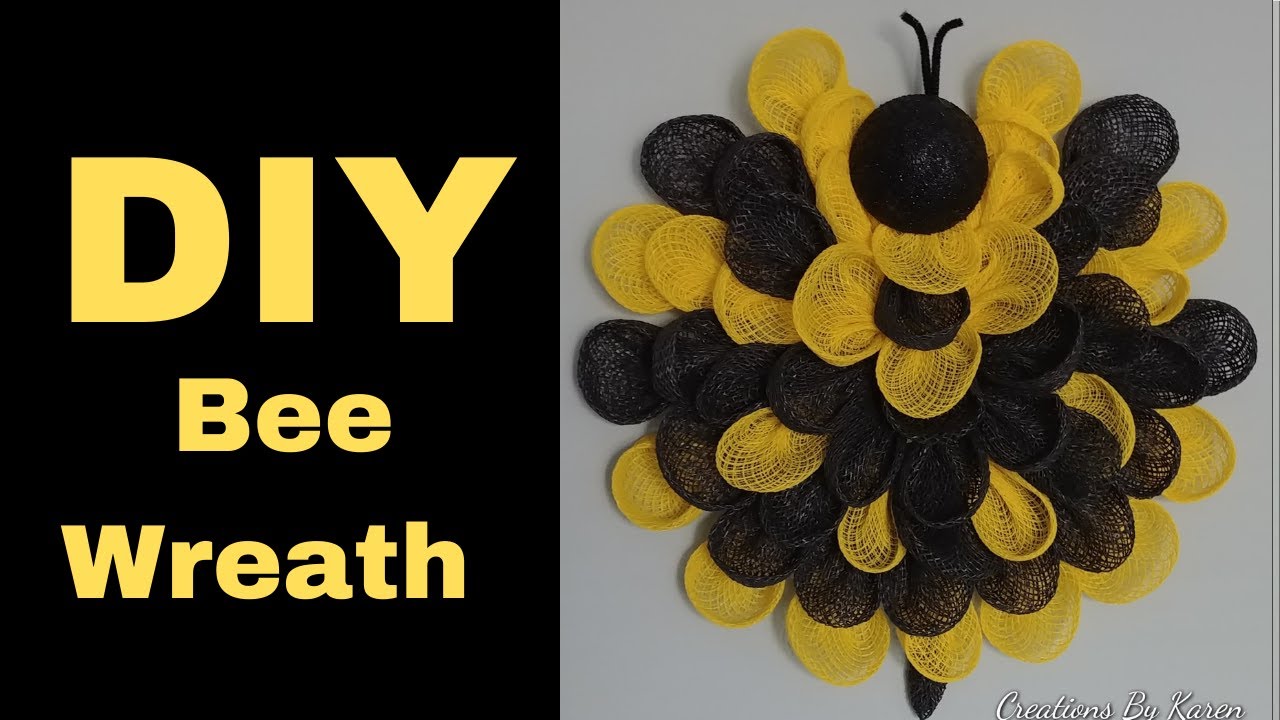 Bee Wreath Tutorial