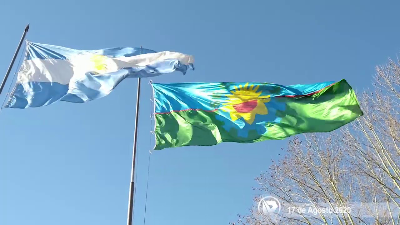 Bandera Argentina y Bandera Bonaerense
